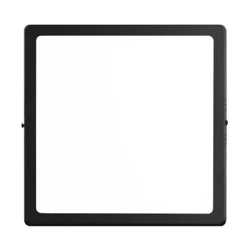 Panel de aplicar cuadrado 24W negro 29,4x29x4cm 6000K 2040lm 
